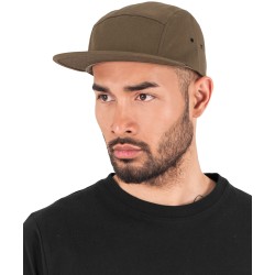 Classic 5-Panel Jockey Cap – Flexfit by Yupoong 7005